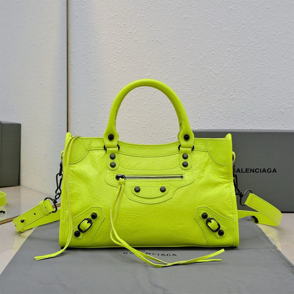 Balenciaga Women s Le City Bag Small(HIGH-END GRADE)