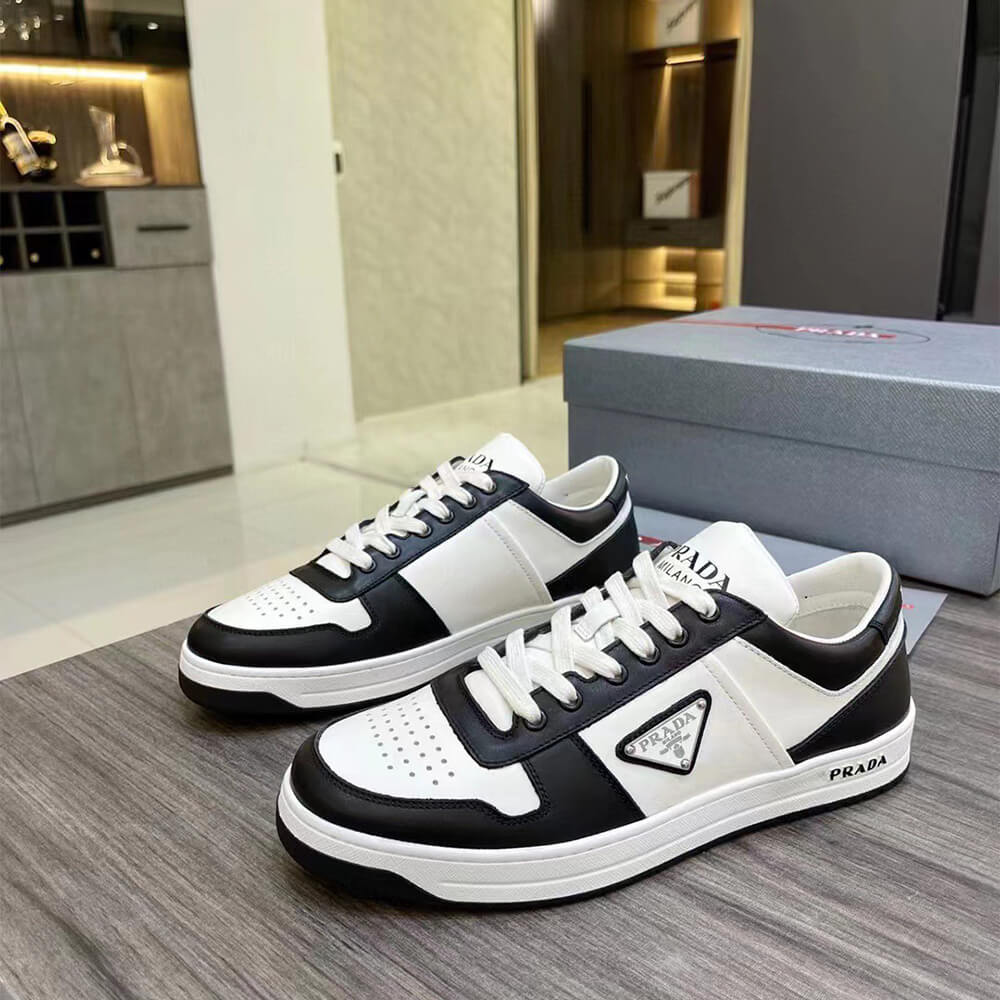 Prada Downtown nappa leather sneakers